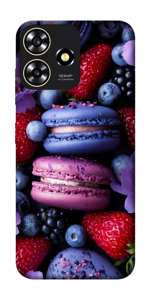Чохол Fruit macaroon для ZTE Blade A73 4G