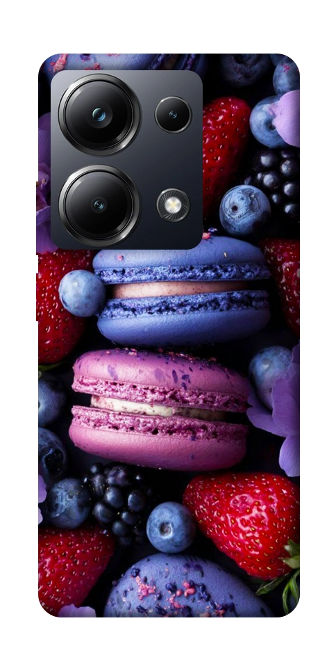 Чехол Fruit macaroon для Xiaomi Poco M6 Pro 4G
