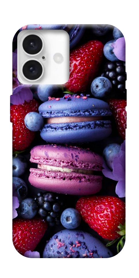 Чехол Fruit macaroon для iPhone 16 Plus
