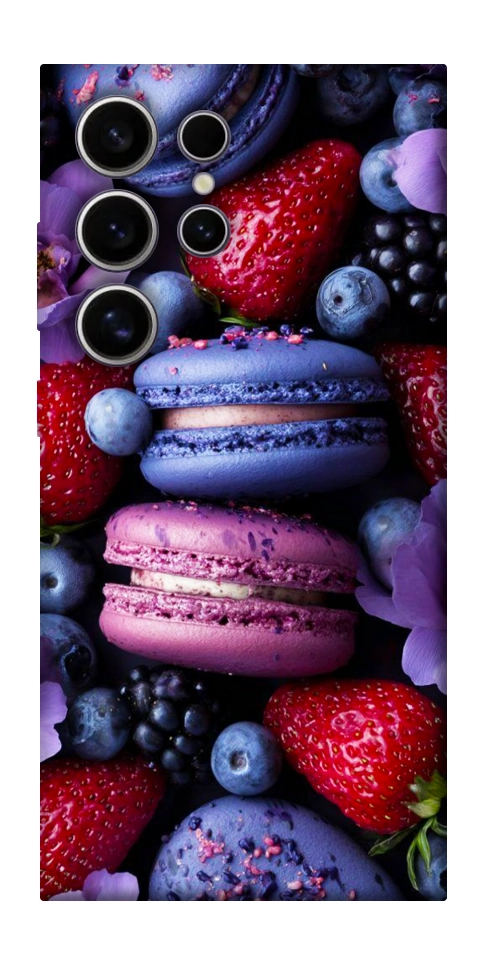 Чохол Fruit macaroon для Galaxy S25 Ultra
