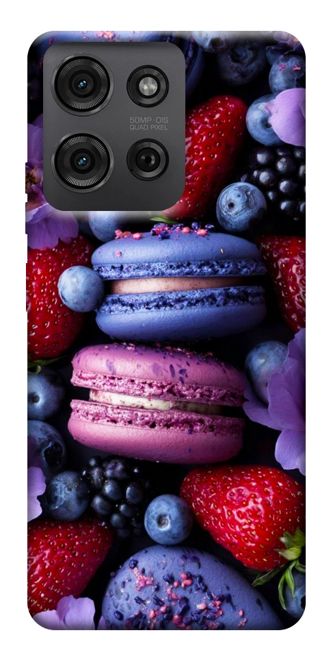 Чехол Fruit macaroon для Motorola Moto G75 5G