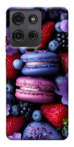 Чехол Fruit macaroon для Motorola Moto G75 5G