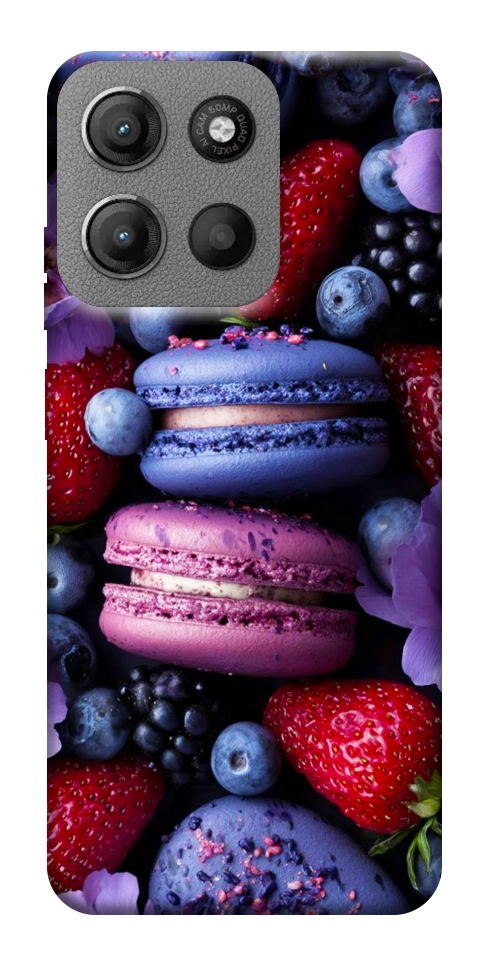 Чехол Fruit macaroon для Motorola Moto G15 4G