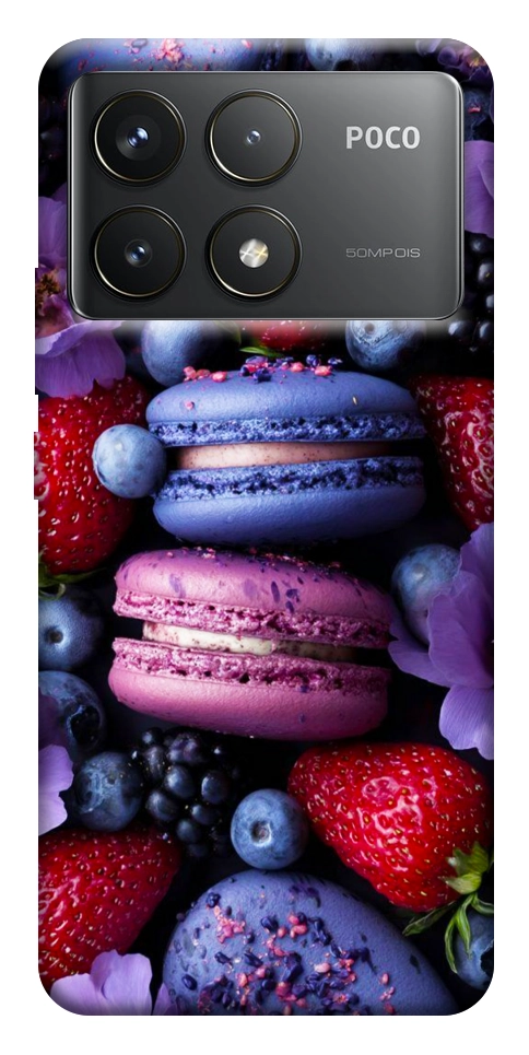 Чохол Fruit macaroon для Xiaomi Poco F6 Pro
