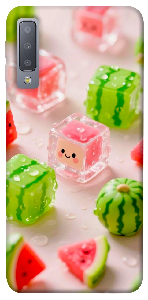 Чехол Happy watermelon для Galaxy A7 (2018)