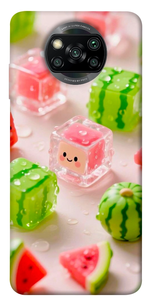 Чехол Happy watermelon для Xiaomi Poco X3 NFC