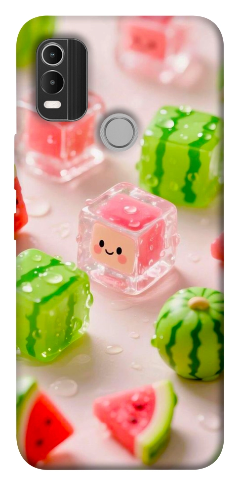 Чехол Happy watermelon для Nokia C21 Plus