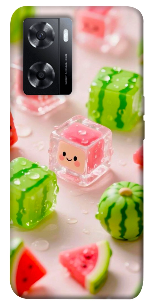 Чехол Happy watermelon для Oppo A77s