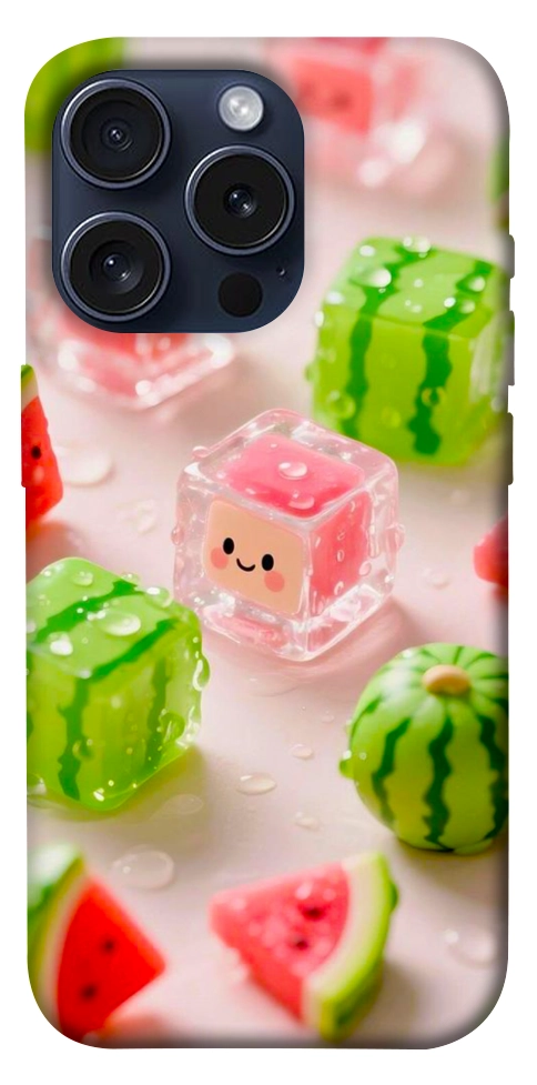 Чехол Happy watermelon для iPhone 15 Pro