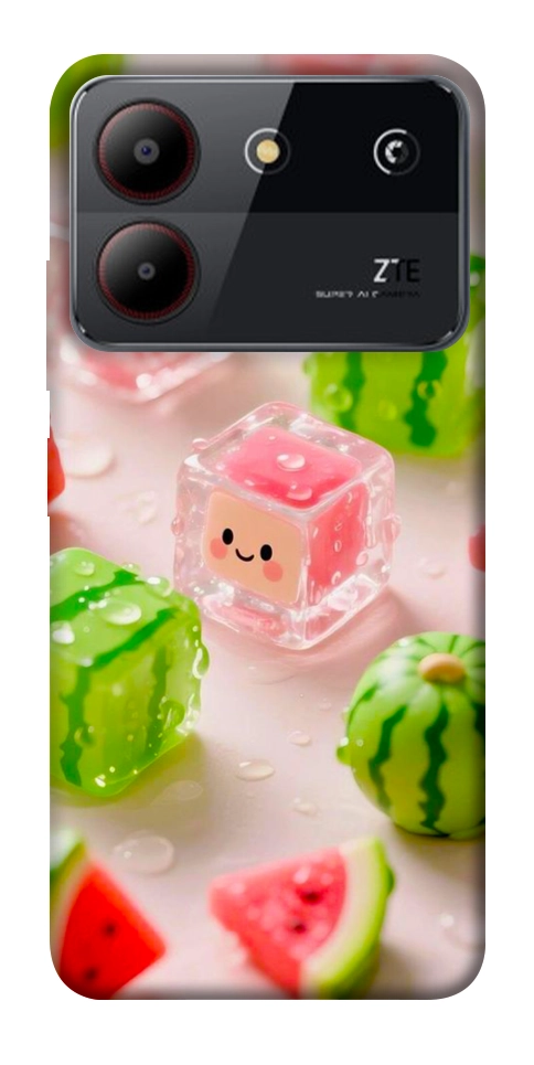 Чехол Happy watermelon для ZTE Blade A54 4G
