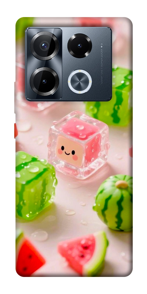 Чехол Happy watermelon для Infinix Note 40 Pro 4G
