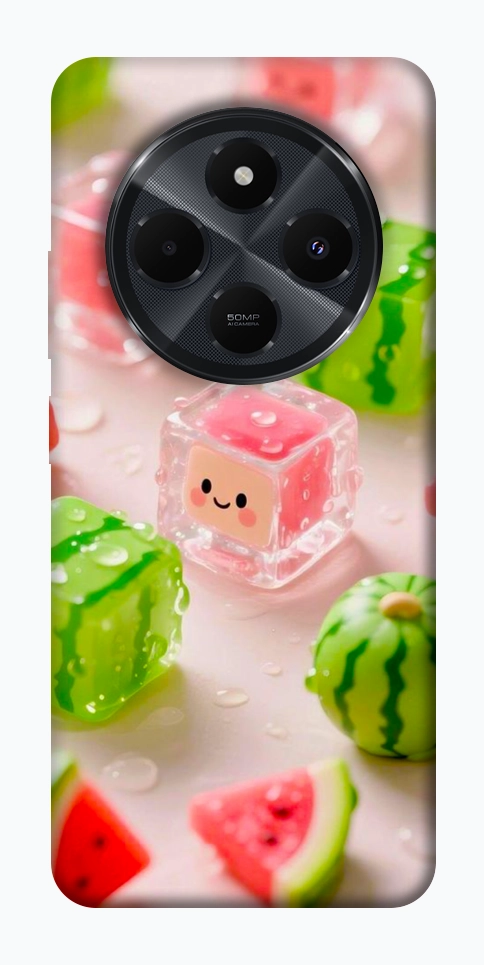 Чехол Happy watermelon для Xiaomi Redmi 14C
