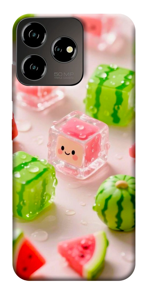 Чехол Happy watermelon для ZTE Blade V50 Design 4G