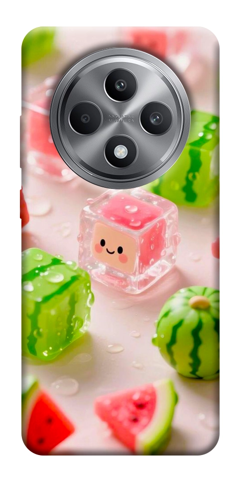 Чехол Happy watermelon для Oppo Reno 12 F 4G