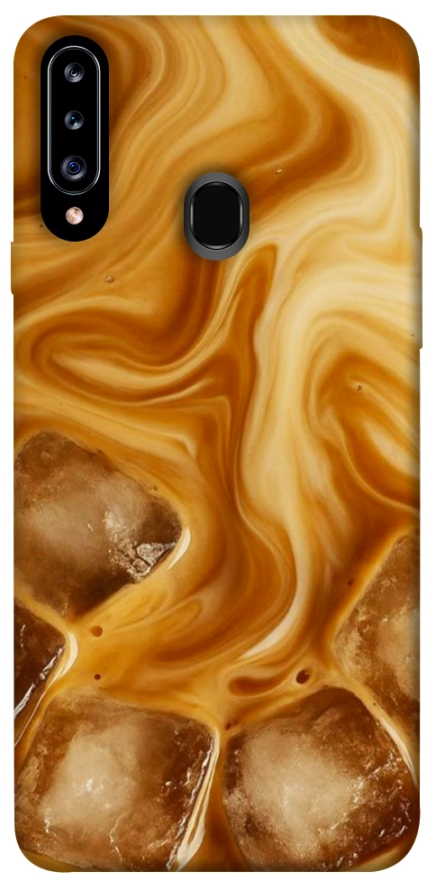 Чехол Ice coffee для Galaxy A20s (2019)
