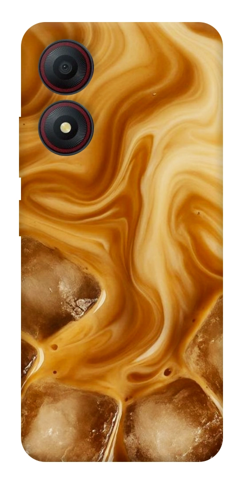 Чехол Ice coffee для ZTE Blade A34 4G