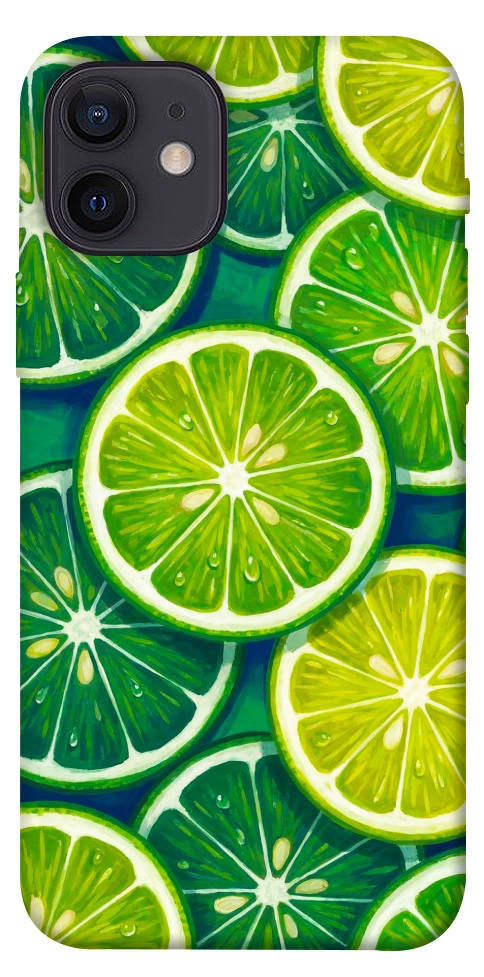 Чохол Juicy lime для iPhone 12