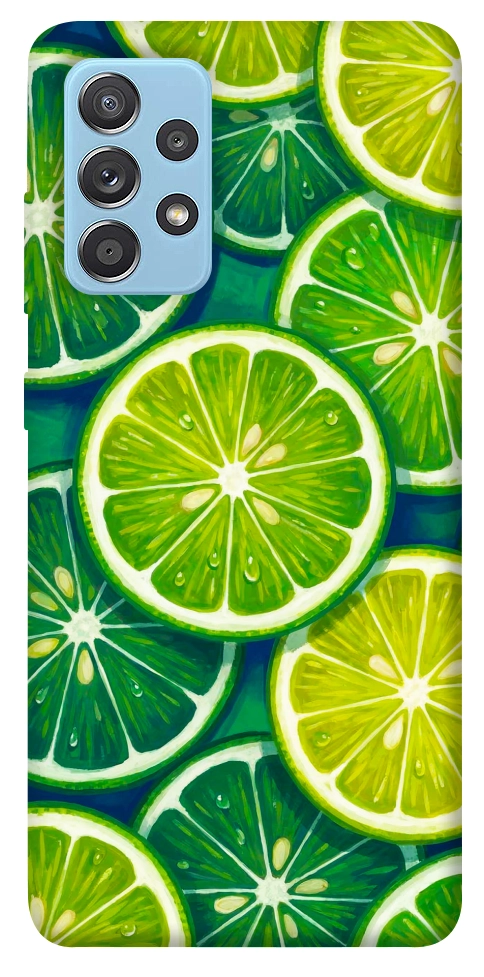 Чохол Juicy lime для Galaxy A52