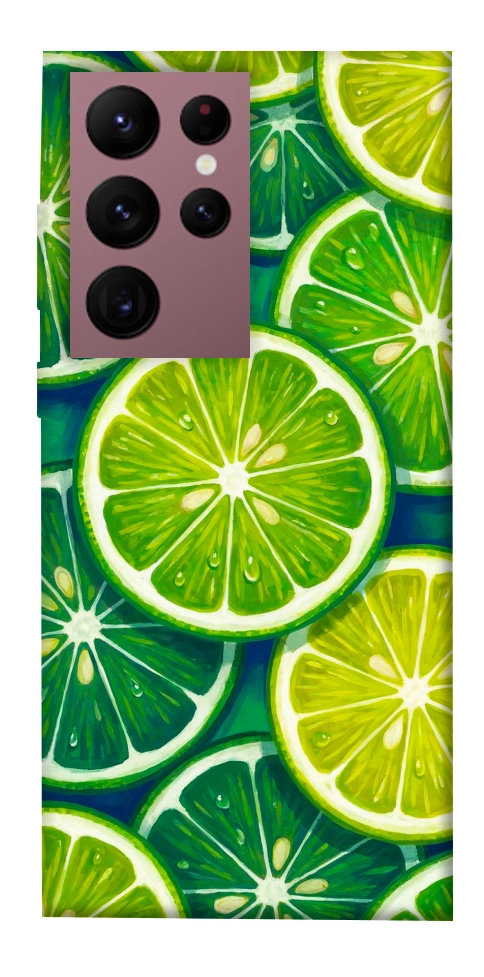 Чохол Juicy lime для Galaxy S22 Ultra