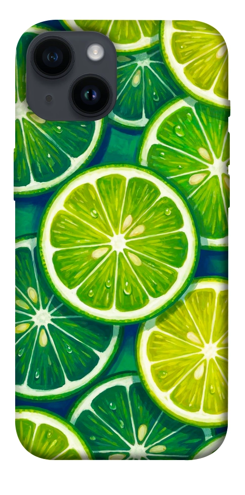 Чохол Juicy lime для iPhone 14