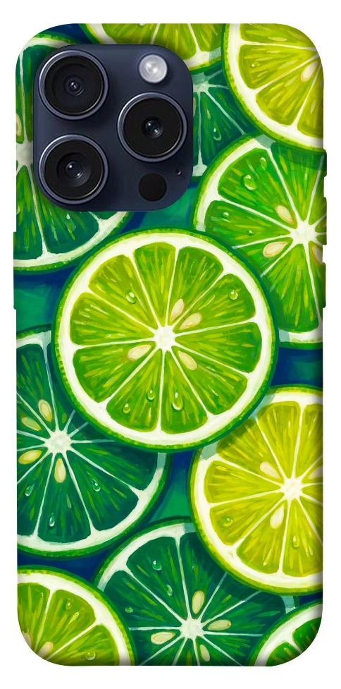 Чохол Juicy lime для iPhone 15 Pro