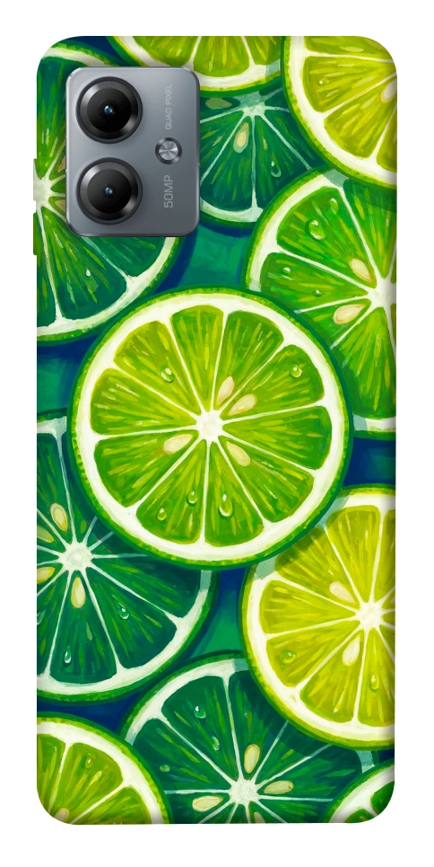 Чехол Juicy lime для Motorola Moto G14