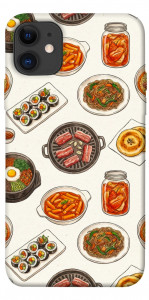 Чохол Korean food для iPhone 11