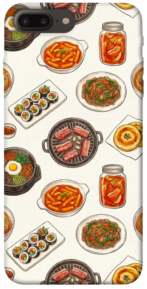 Чехол Korean food для iPhone 7 Plus