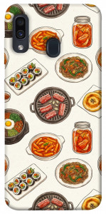 Чохол Korean food для Samsung Galaxy A30