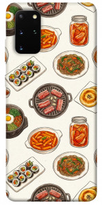 Чехол Korean food для Galaxy S20 Plus (2020)