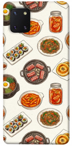 Чехол Korean food для Galaxy Note 10 Lite (2020)