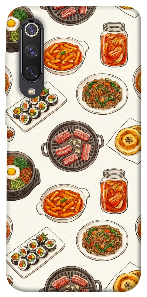 Чохол Korean food для Xiaomi Mi 9 SE