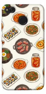 Чехол Korean food для Xiaomi Redmi 4X