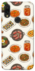 Чехол Korean food для Xiaomi Redmi 7