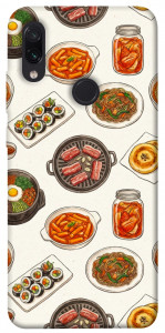 Чехол Korean food для Xiaomi Redmi Note 7
