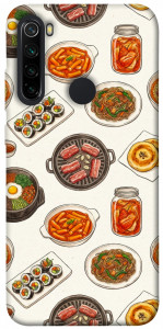 Чехол Korean food для Xiaomi Redmi Note 8