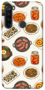 Чохол Korean food для Xiaomi Redmi Note 8T