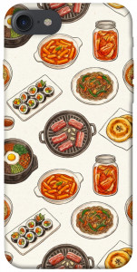 Чехол Korean food для iPhone 8 (4.7")