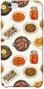 Чехол Korean food для iPhone 6s plus (5.5'')