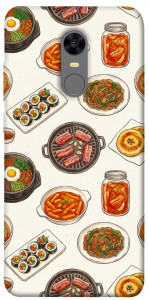 Чехол Korean food для Xiaomi Redmi Note 5 (Single Camera)