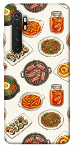 Чехол Korean food для Xiaomi Mi Note 10 Lite