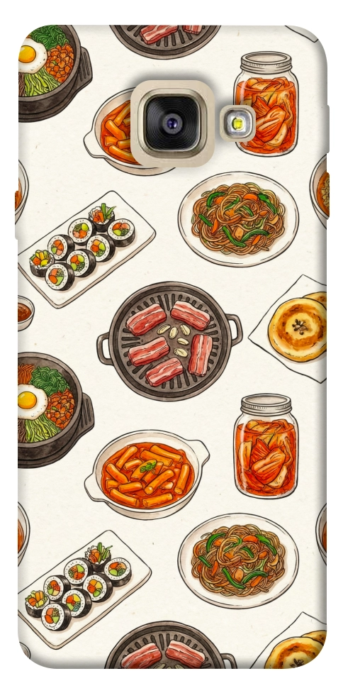 Чохол Korean food для Galaxy A5 (2017)