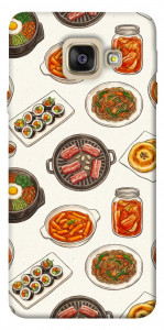 Чохол Korean food для Galaxy A5 (2017)
