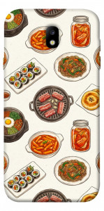 Чохол Korean food для Galaxy J7 (2017)