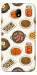 Чехол Korean food для Galaxy J7 (2017)