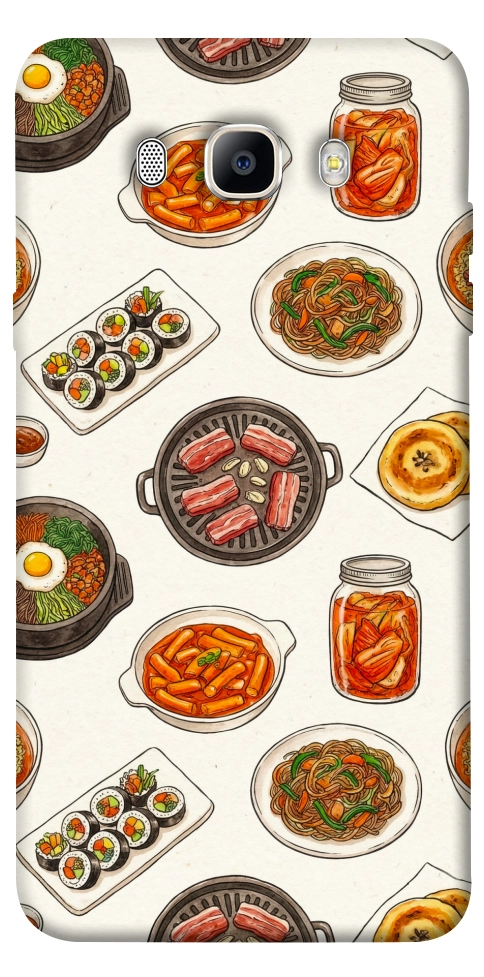 Чехол Korean food для Galaxy J5 (2016)
