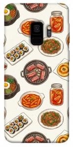 Чехол Korean food для Galaxy S9