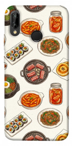 Чехол Korean food для Huawei P20 Lite