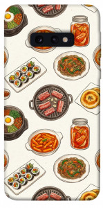 Чохол Korean food для Galaxy S10e