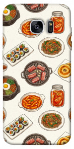 Чохол Korean food для Galaxy S7 Edge